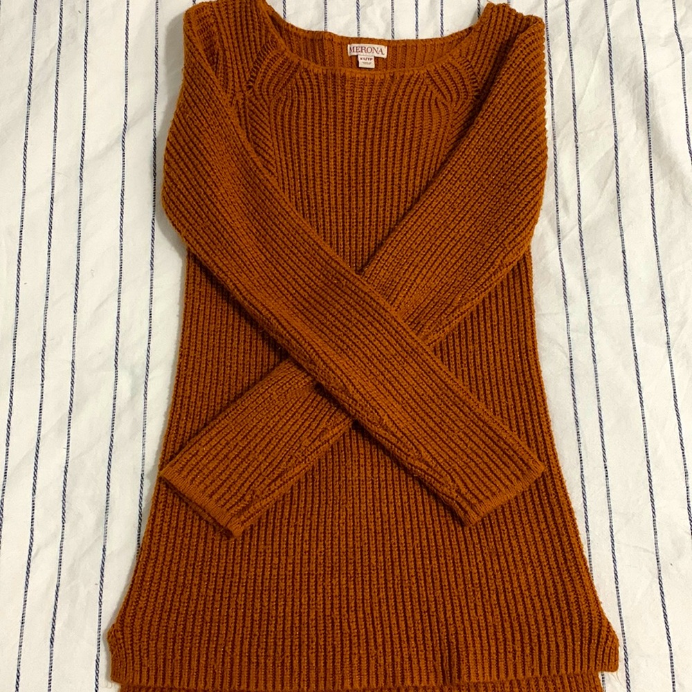 Burnt Orange Sweater